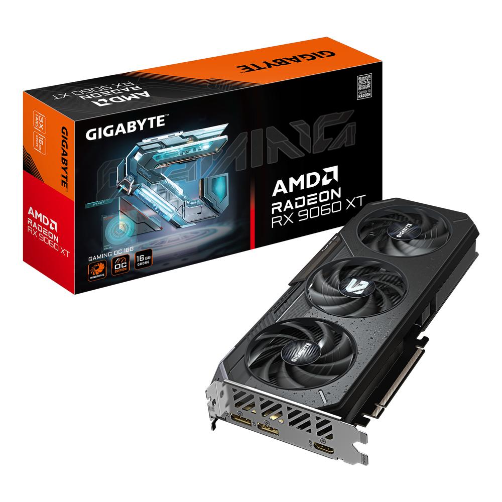 [R9060XTGAMIOC-16GD] Gigabyte Radeon RX 9060 XT 16GB Gaming OC skjákort