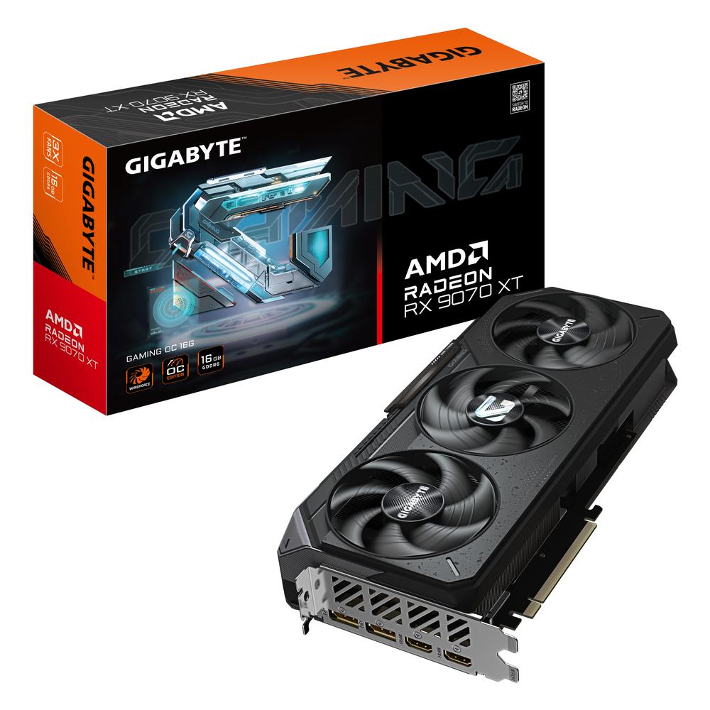 [R9070XTGAMIOC-16GD] Gigabyte Radeon RX 9070 XT 16GB Gaming OC skjákort