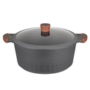 Resto Capella Casserole 9.7L pottur, 32cm, viðloðunarfrí húð, með glerloki