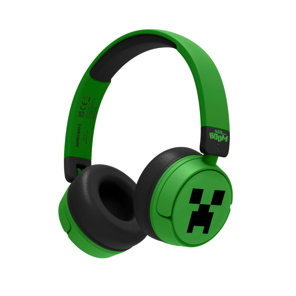 Minecraft Creeper þráðlaus krakkaheyrnartól frá OTL