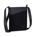 Rivacase 8509 8" Cardiff Canvas hliðartaska, svört
