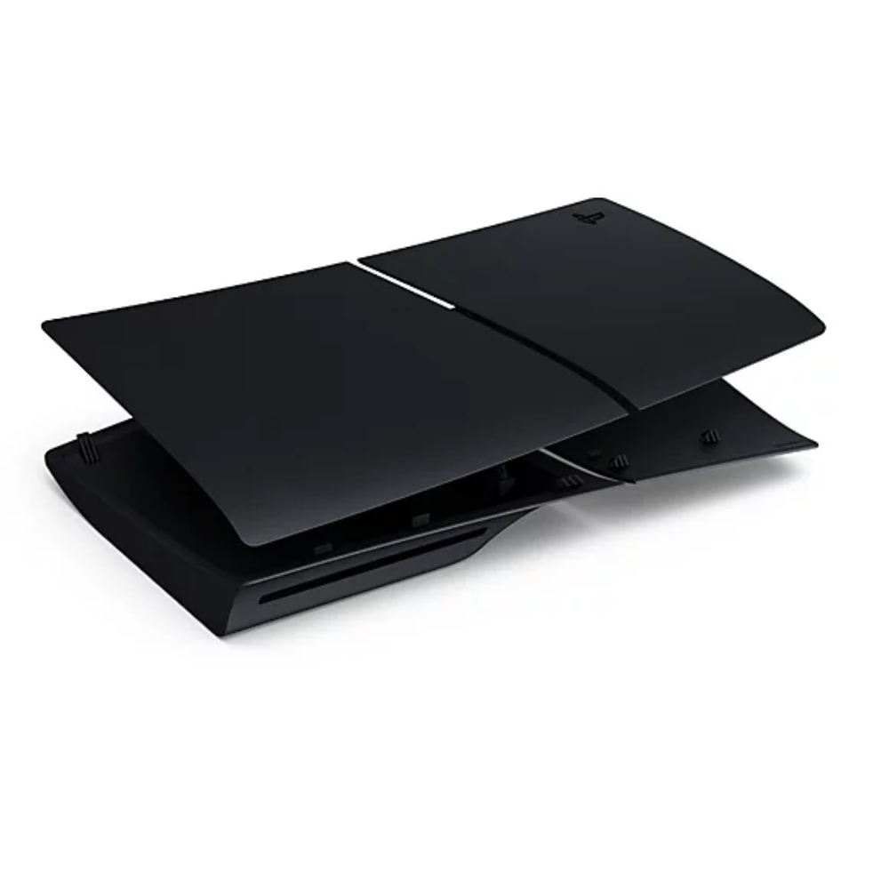 [1250053] Playstation 5 Standard Slim Cover plötur, Midnight Black