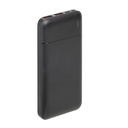 Rivacase VA2101 10000mAh ferðarafhlaða, PD 22.5W, USB-A-C kapall, svört