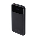 Rivacase VA2211 10000mAh ferðarafhlaða, PD 22.5W, 3x innb.kaplar, svört