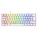 Razer Huntsman Mini 60% RGB leikjalyklaborð, Rauðir optical svissar, Nordic, Hvítt