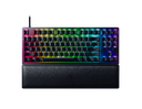 Razer Huntsman V2 TKL RGB leikjalyklaborð, lyklaborðsrenning, Fj.bláir optical svissar, Nordic, Svart