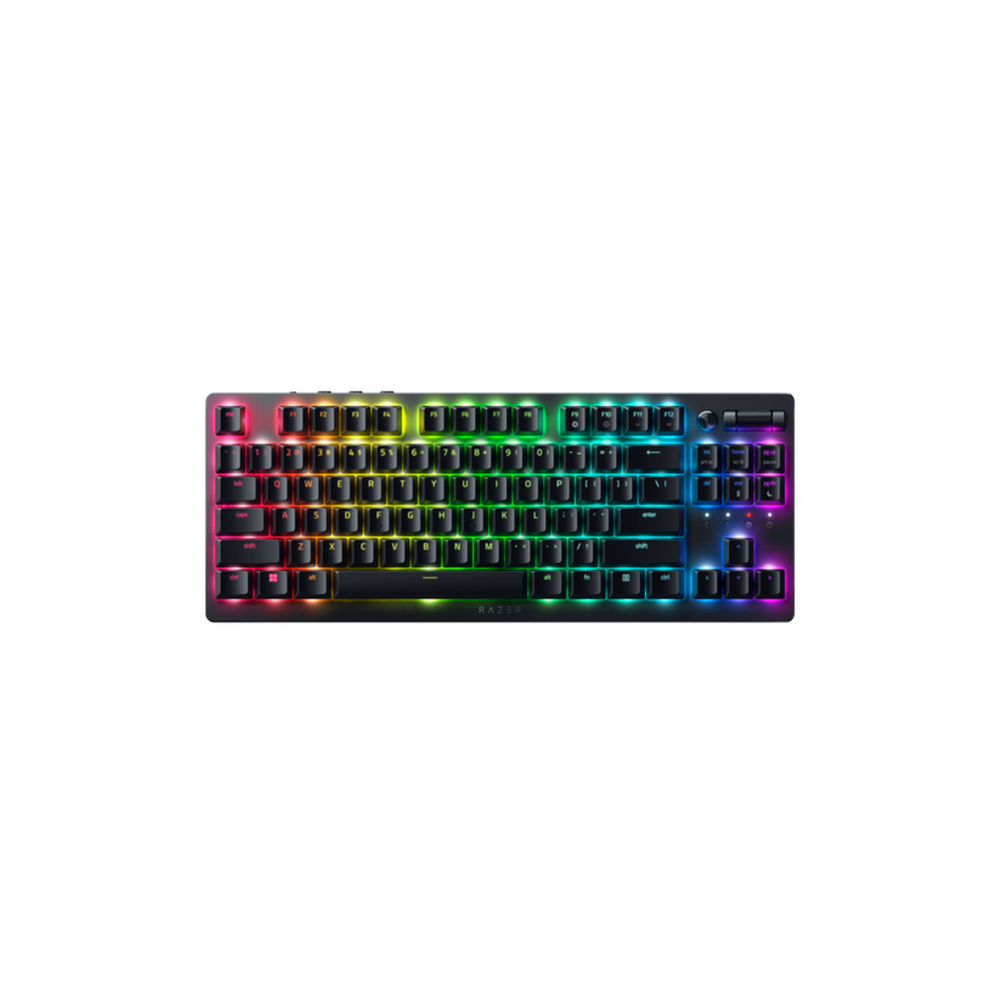 [RZ03-04370600-R3N1] Razer DeathStalker V2 Pro þráðlaust TKL RGB leikjalyklaborð, Rauðir optical Low-Profile svissar, Nordic, Svart
