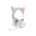 Razer Kraken Kitty V3 Pro HyperSpeed þráðlaus leikjaheyrnartól með hljóðnema, hvít