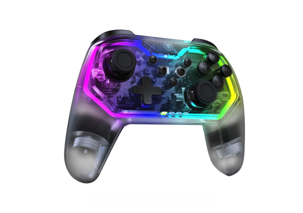 [S268SB924163] Snakebyte þráðlaus Hall-Effect stýripinni fyrir Nintendo Switch 2, RGB glær