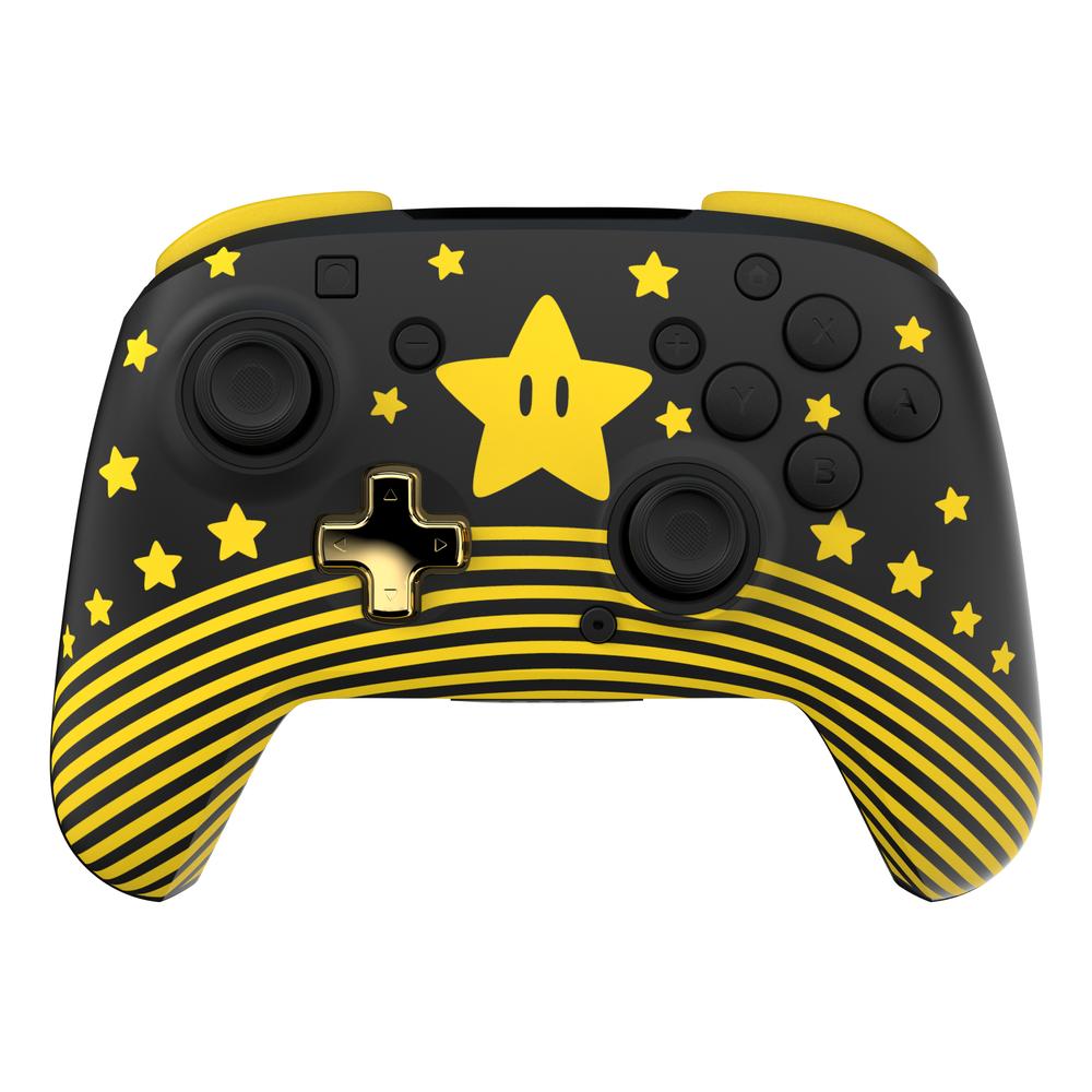 Turtle Beach Rematch þráðlaus stýripinni fyrir Nintendo Switch 2, Super Mario Star