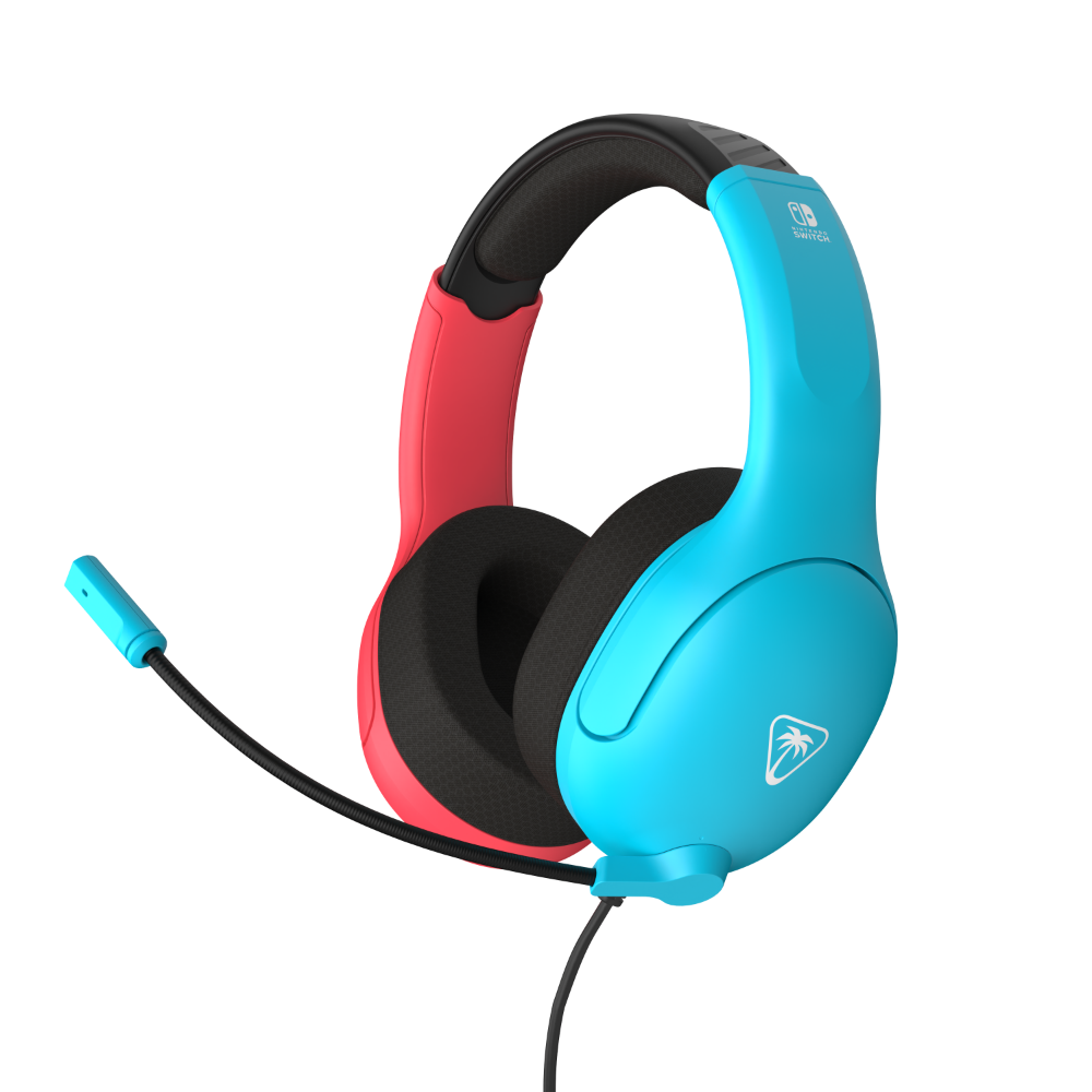 [S288TBS800225] Turtle Beach Airlite Fit Switch 2 leikjaheyrnartól með hljóðnema, blá/rauð