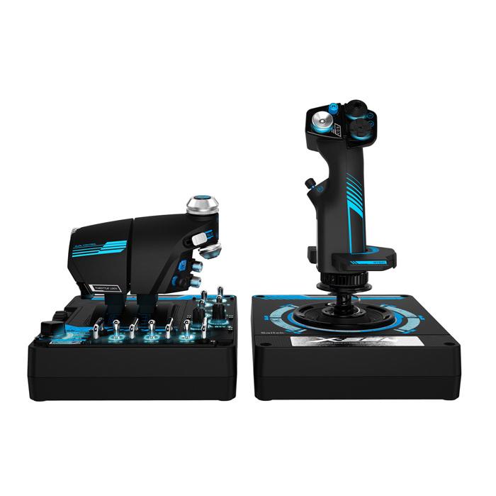 [SAI945000059] Logitech G Saitek X56 Rhino H.O.T.A.S, stýripinni og inngjöf