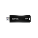 ADATA SC610 500GB USB Gen2 SSD flakkari/lykill, svartur/rauður