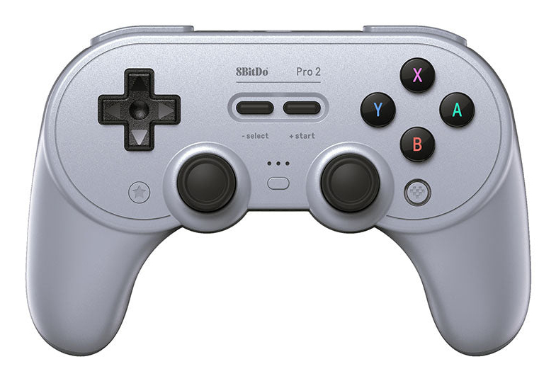 8BitDo Pro 2 þráðlaus Bluetooth Hall-Effect stýripinni fyrir Switch 2, Grár