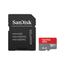Sandisk Ultra MicroSD 128GB class 10 UHS-1 U1 140MB/s m/SD-breytistykki