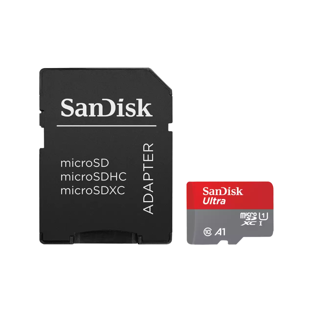 [SDSQUAC-1T00-GN6MA] Sandisk Ultra MicroSD 1TB class 10 UHS-1 A1 150MB/s m/SD-breytistykki