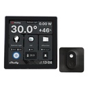 Shelly Wall Display Wi-Fi snjallskjár + BLU H&T bundle, svart