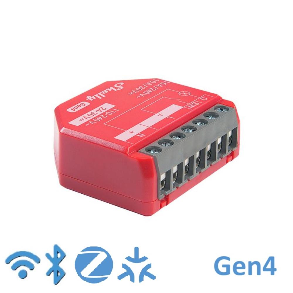 [SHELLY_1PM_GEN4] Shelly 1PM Gen4 Wi-Fi/Bluetooth 16A Matter/Zigbee rofi