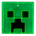Minecraft Creeper Neon LED ljósaskilti á vegg