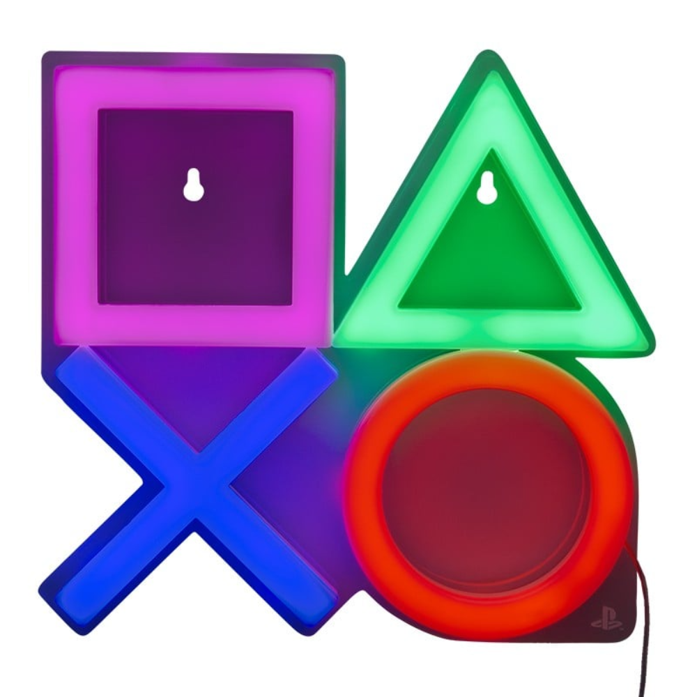 [1256671] PlayStation Neon LED ljósaskilti á vegg