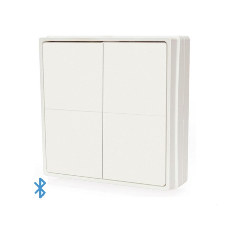 Shelly Blu Wall Fjórfaldur Bluetooth veggrofi, hvítur