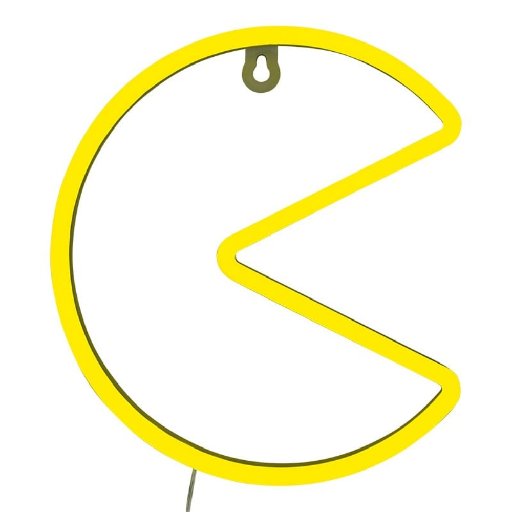 Pac-Man Neon LED ljósaskilti á vegg