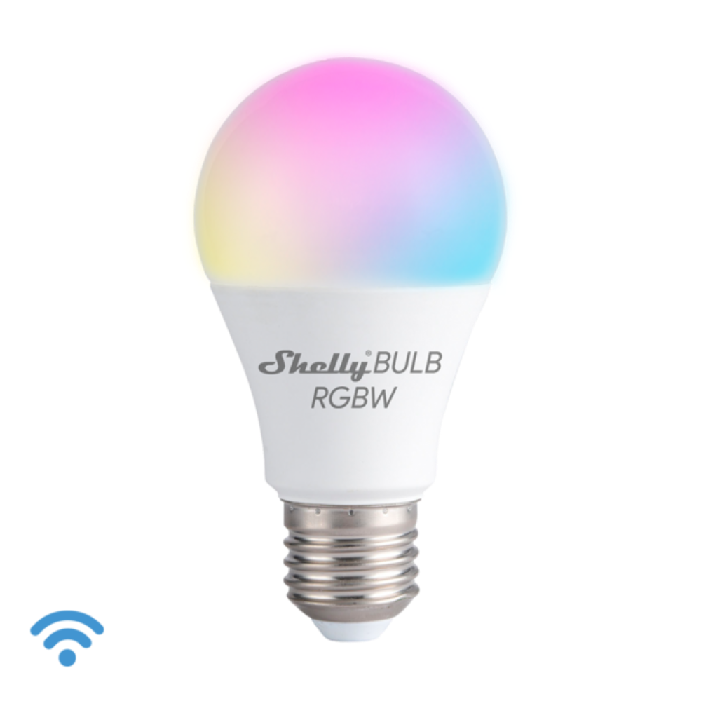 [SHELLY_DUO_RGBWE27] Shelly Duo E27 RGBW Wi-Fi snjallpera
