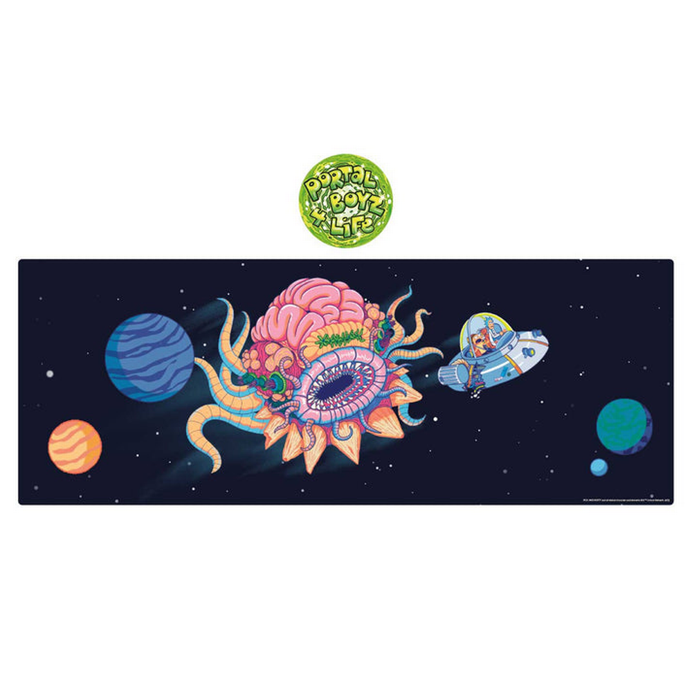[1256825] Rick & Morty XXL músarmotta og glasmotta