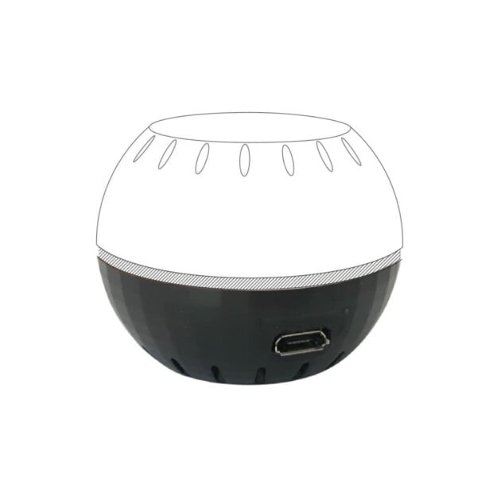 Shelly H&T USB aflgjafaviðbót, svört