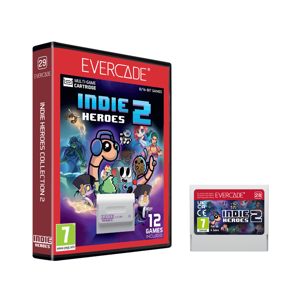 Evercade Cartridge - Indie Heroes Cartridge2