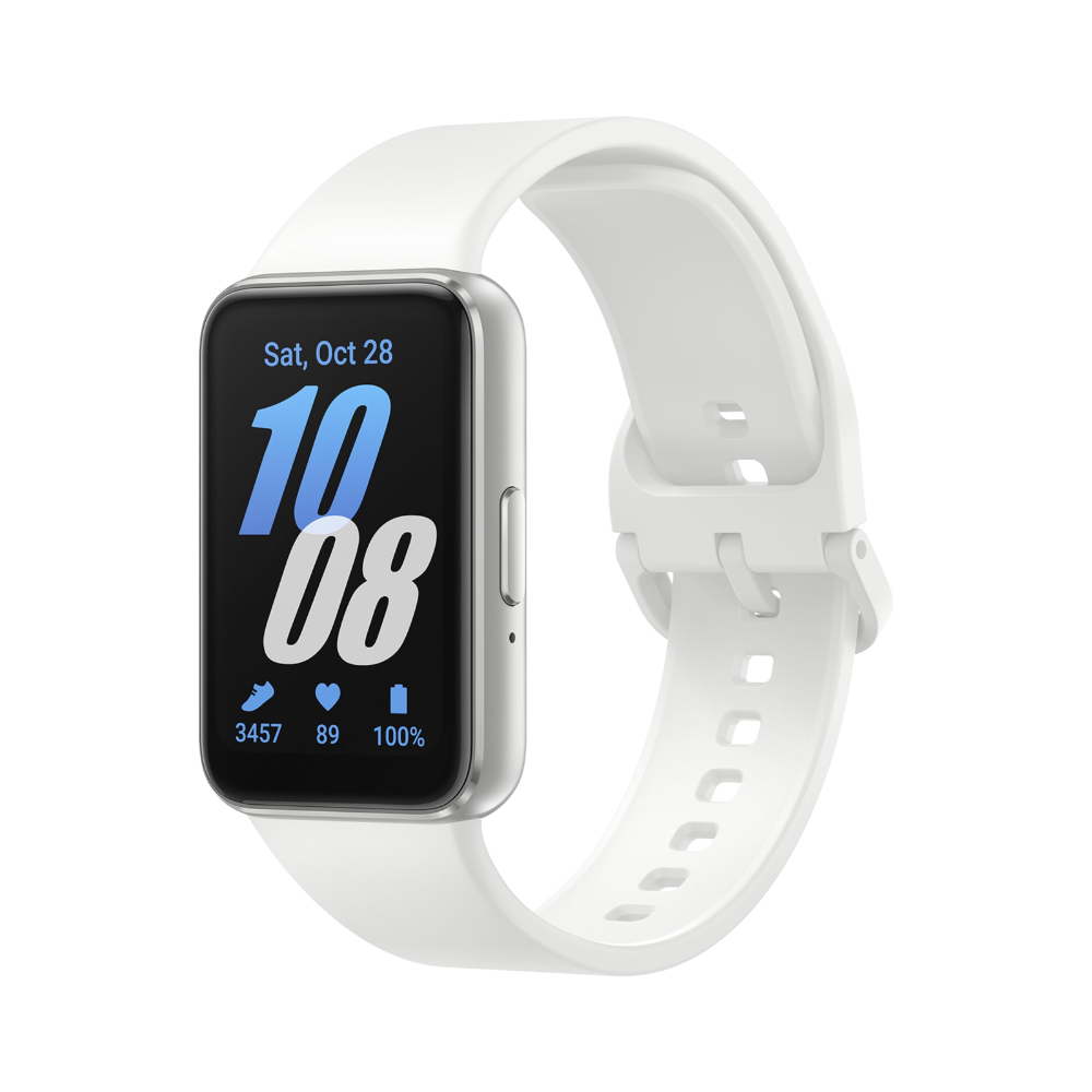 [SM-R390NZSAEUE] Samsung Galaxy Fit 3 snjallúr, silfurlitað