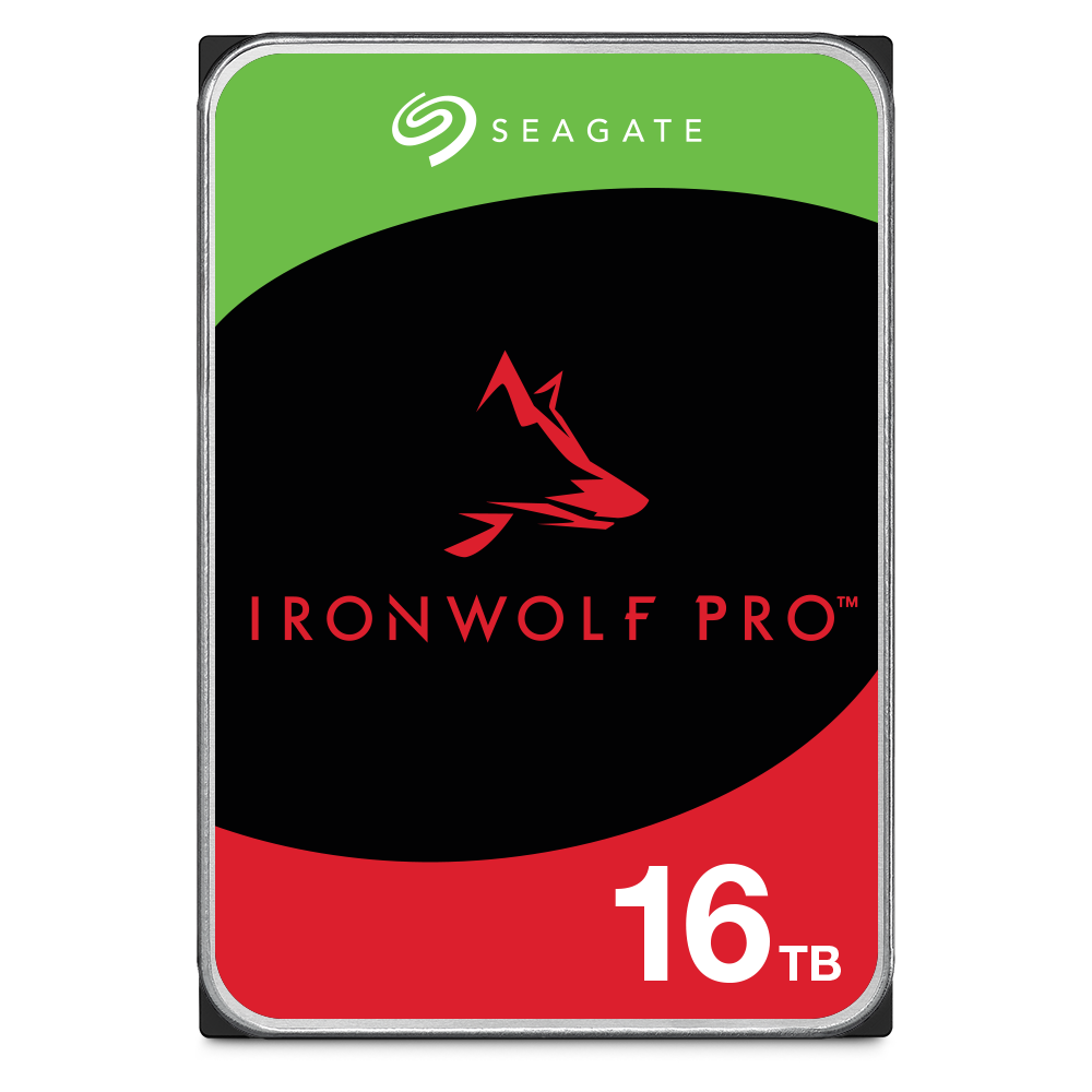 16TB SATA3 Seagate IronWolf PRO NAS Harður Diskur, 256MB - Ábyrgð 5 ár