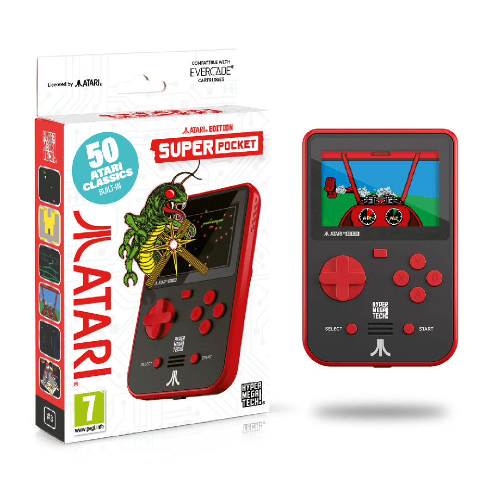 [1264559] Evercade Super Pocket handleikjatölva, ATARI edition