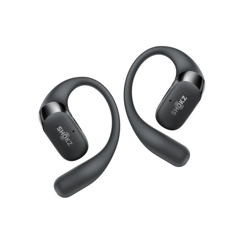 Shokz OpenFit 2+ Bluetooth 5.4 þráðlaus heyrnartól, svört