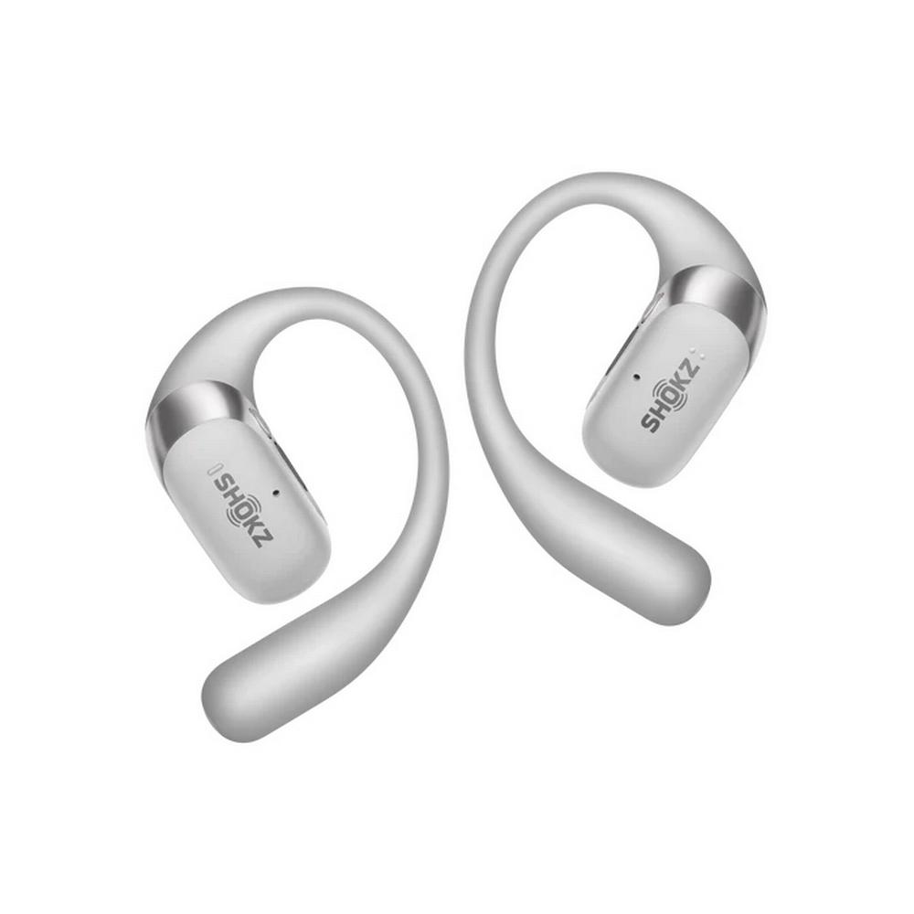 Shokz OpenFit 2+ Bluetooth 5.4 þráðlaus heyrnartól, grá