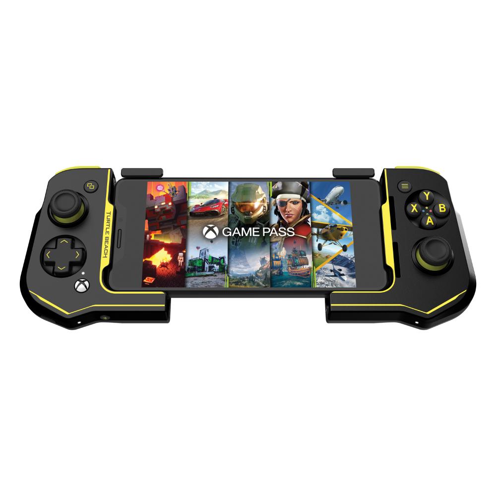 Turtle Beach Atom þráðlaus stýripinni fyrir Android síma, Svartur/Gulur