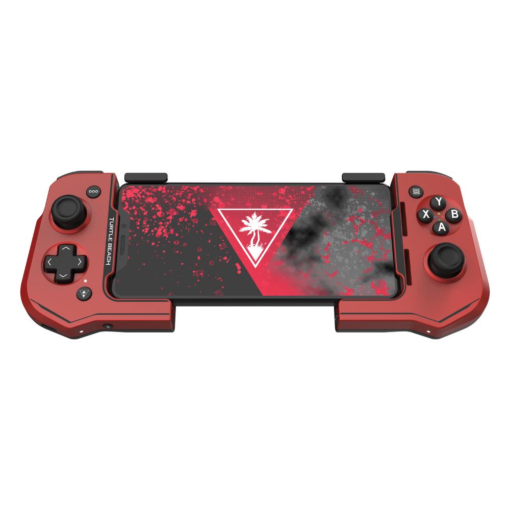 [TBS-0766-05] Turtle Beach Atom þráðlaus stýripinni fyrir Android síma, Svartur/Rauður