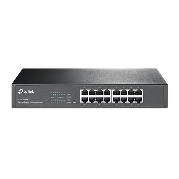 [TL-SG1016D] TP-Link 16 porta 10/100/1000Mbps switch TL-SG1016D, Svartur
