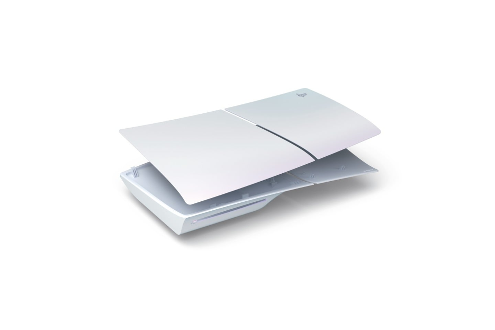 [1271100] Playstation 5 Standard Slim Cover plötur, Chroma Pearl