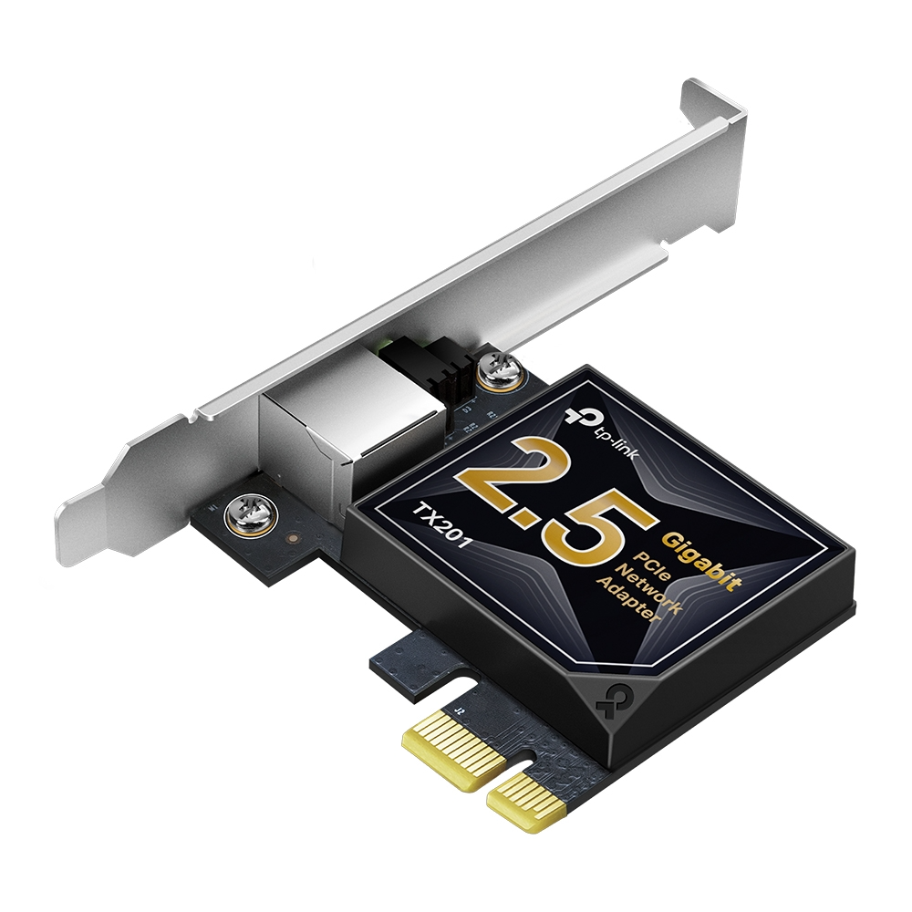 TP-Link TX201 PCI-E 1xRJ-45 2.5 Gbps netkort