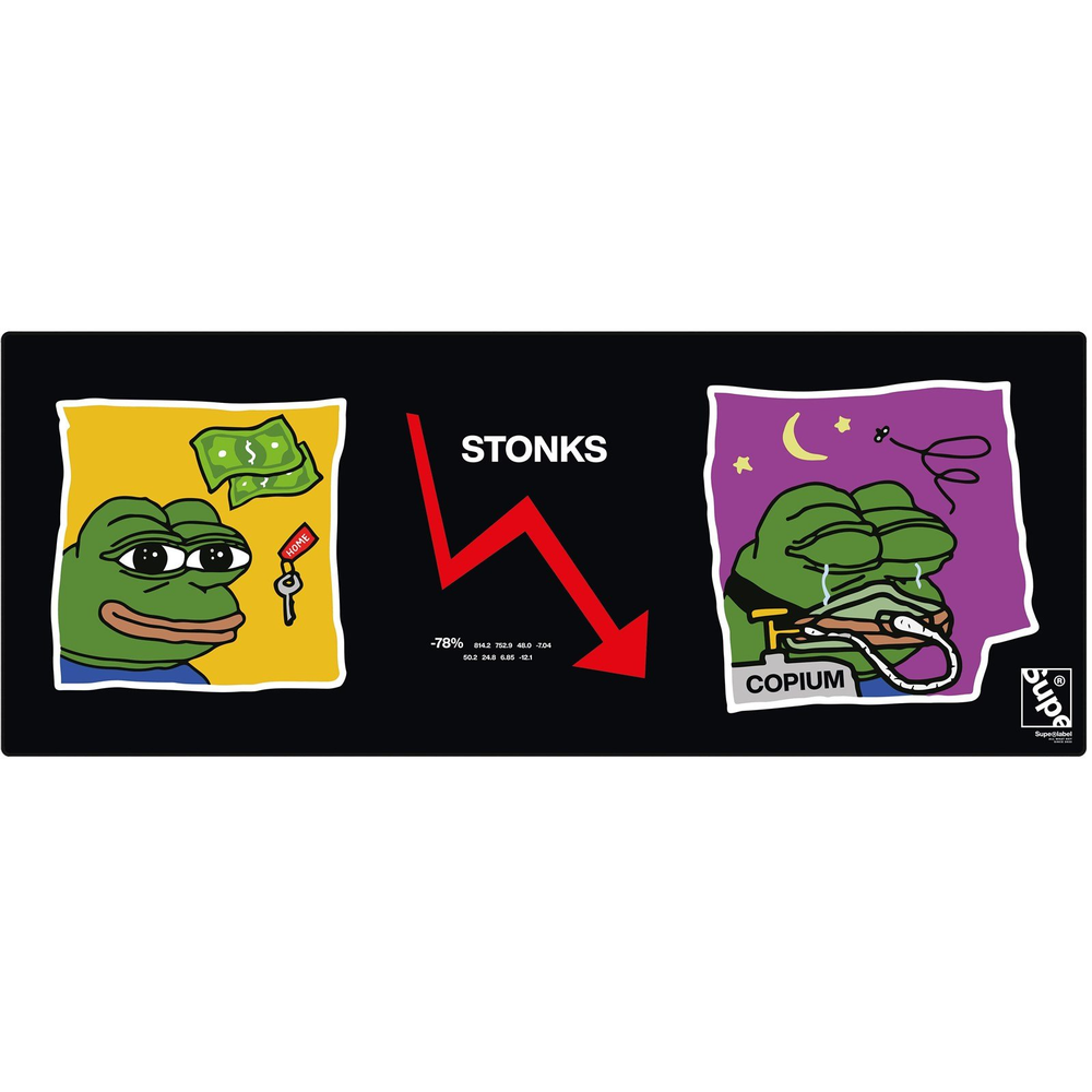 [1274020] SUPE STONKS XXL músarmotta, svört