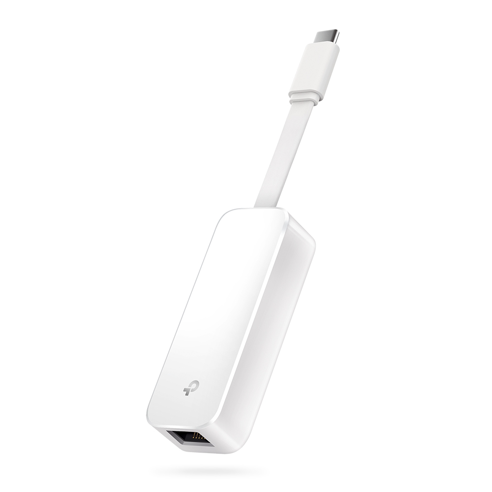 [UE300C] TP-Link UE300C USB-C í RJ45 1Gbps netkort, hvítt