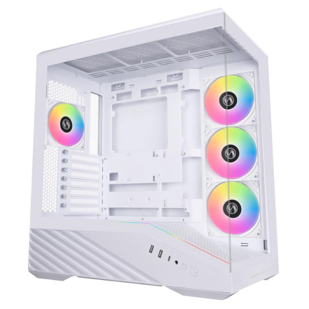 [V100RW] Lian-Li V100 RGB turnkassi, hvítur