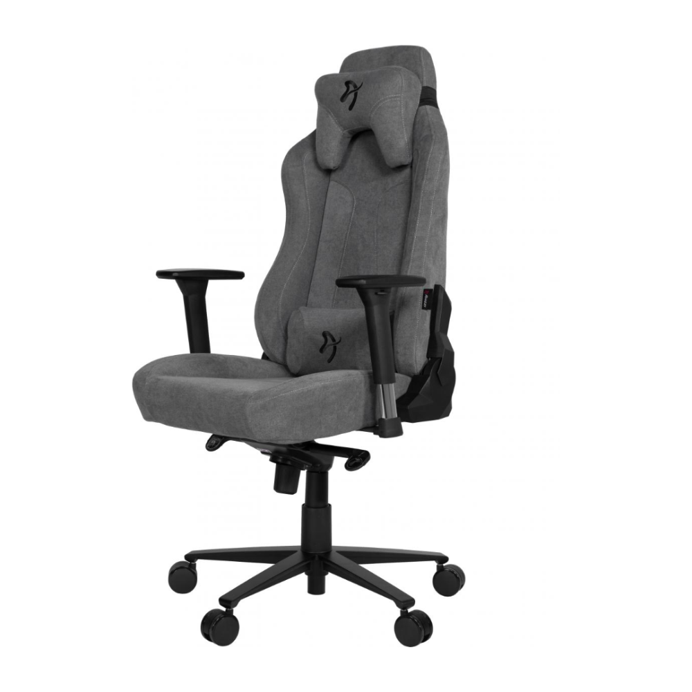 Arozzi Vernazza Soft Fabric leikjastóll, ösku grár