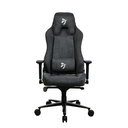Arozzi Vernazza Soft Fabric leikjastóll, dökk grár