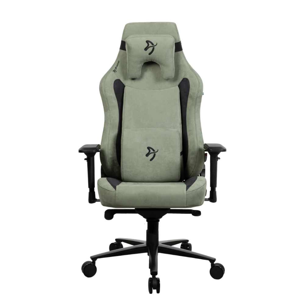 Arozzi Vernazza XL Supersoft Fabric leikjastóll, skógargrænn