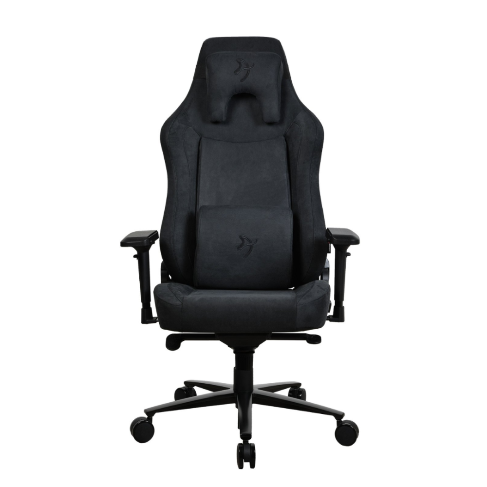 Arozzi Vernazza XL Supersoft Fabric leikjastóll, svartur