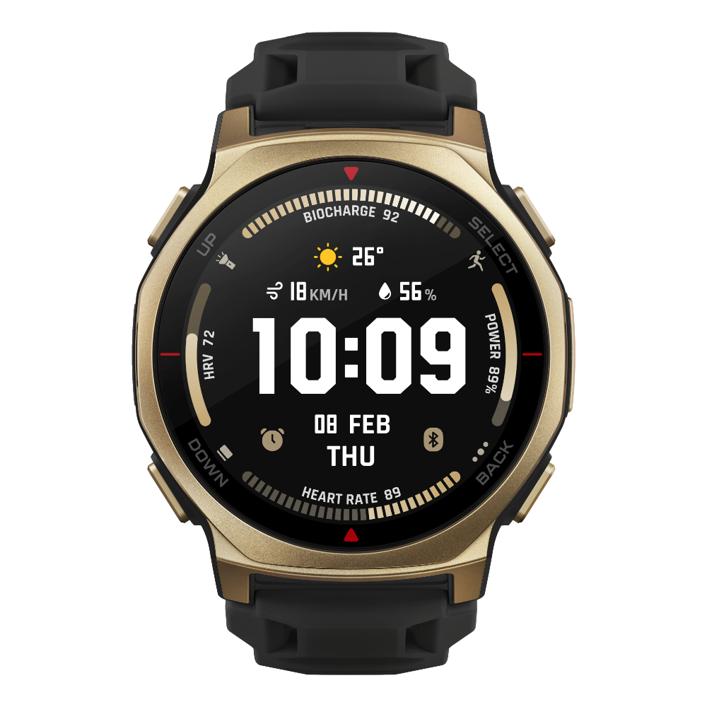 Amazfit T-Rex 3 Pro 44mm snjallúr, Black Gold