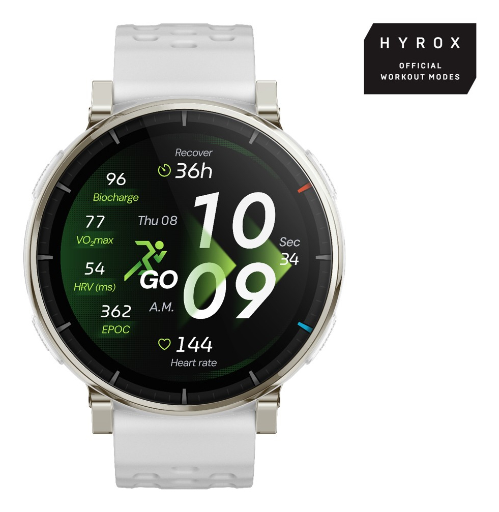 Amazfit Active 3 snjallúr, Aero White