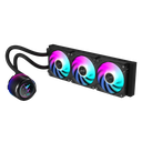 Gigabyte Aorus Waterforce X II 360mm RGB AIO LCD vatnskæling, svört